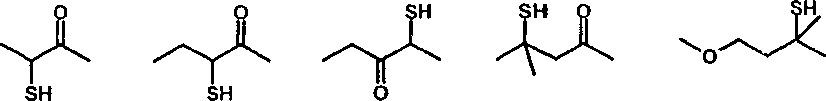 Sulfur compounds for enhancing coffee aroma and resultant products containing same