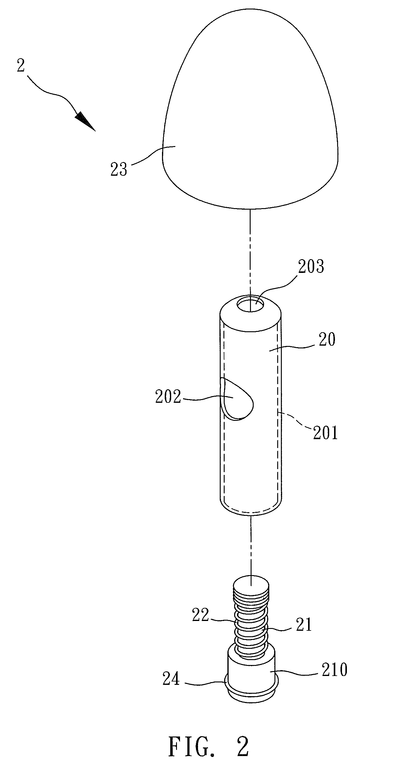 Air relief valve structure of pressure cooker