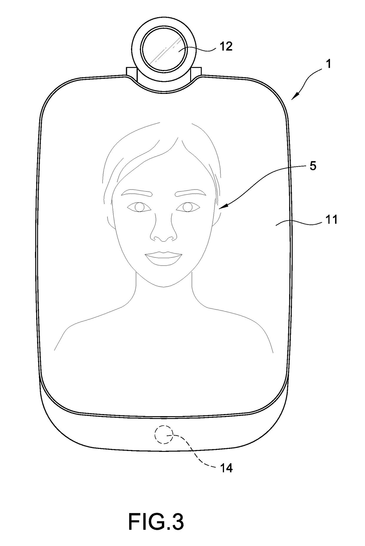 Body information analysis apparatus and eye shadow analysis method thereof