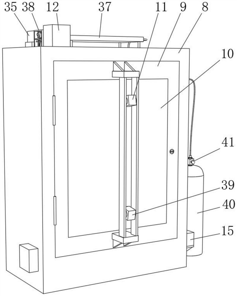 Intelligent protection power distribution cabinet for 5G base station operation