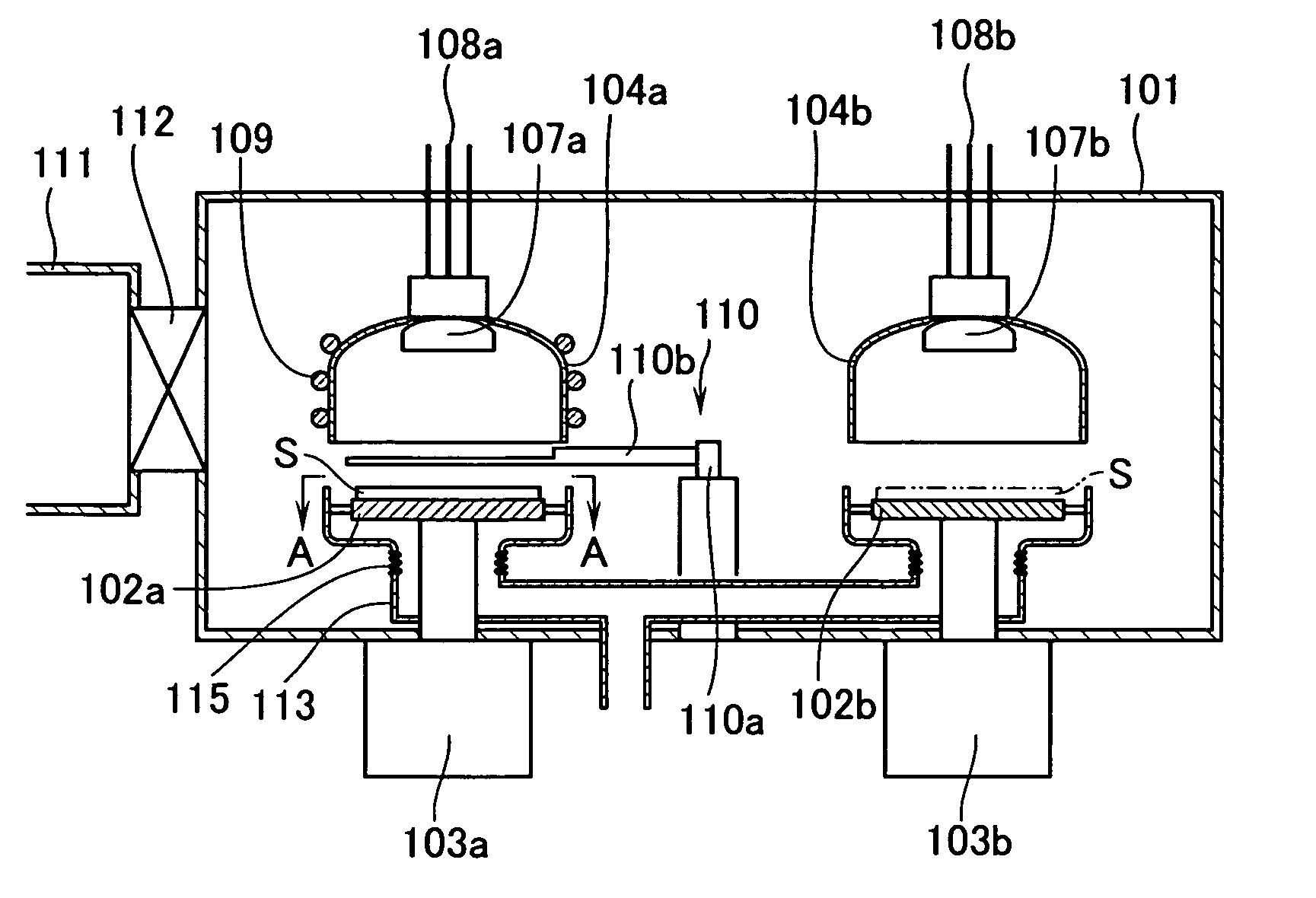 Vaccum film-forming apparatus