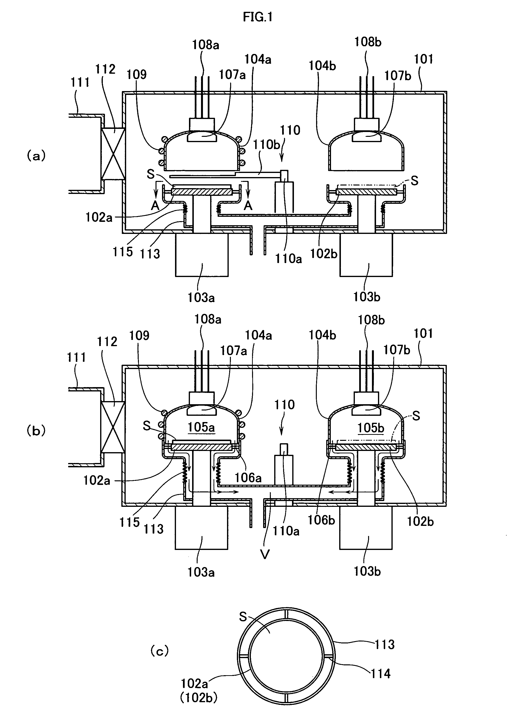 Vaccum film-forming apparatus