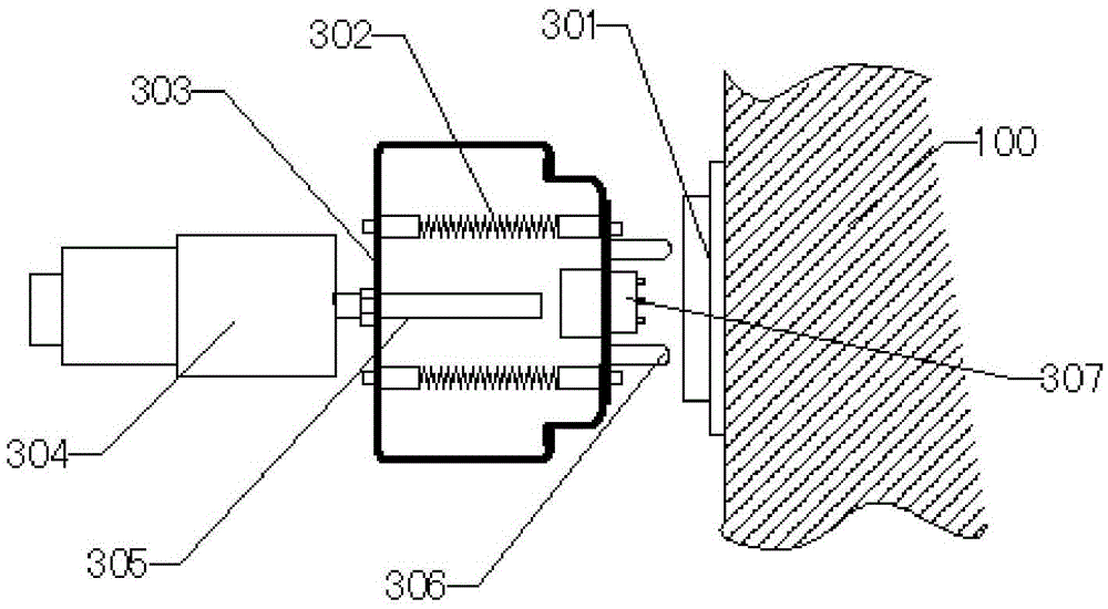 Battery replacement mechanism for electric vehicle and use method thereof