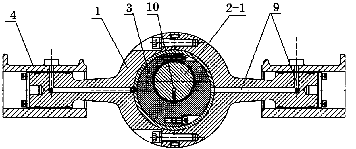 Contraposition linear reciprocating pump driving mechanism