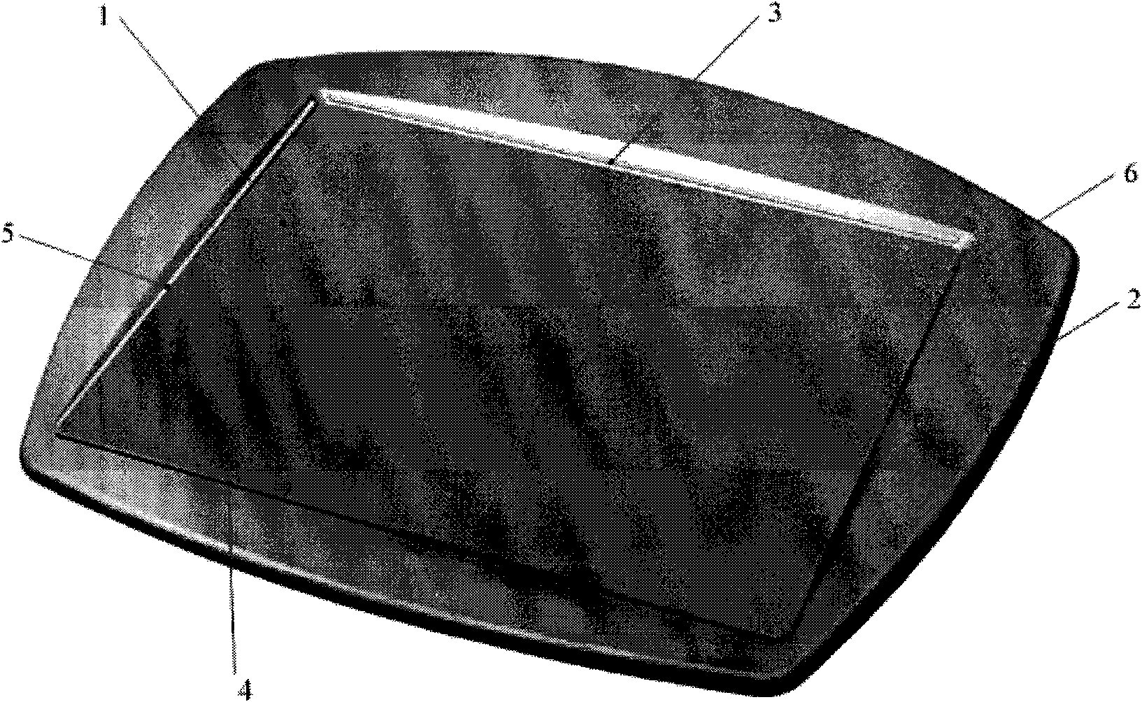 Light positioning handwriting board