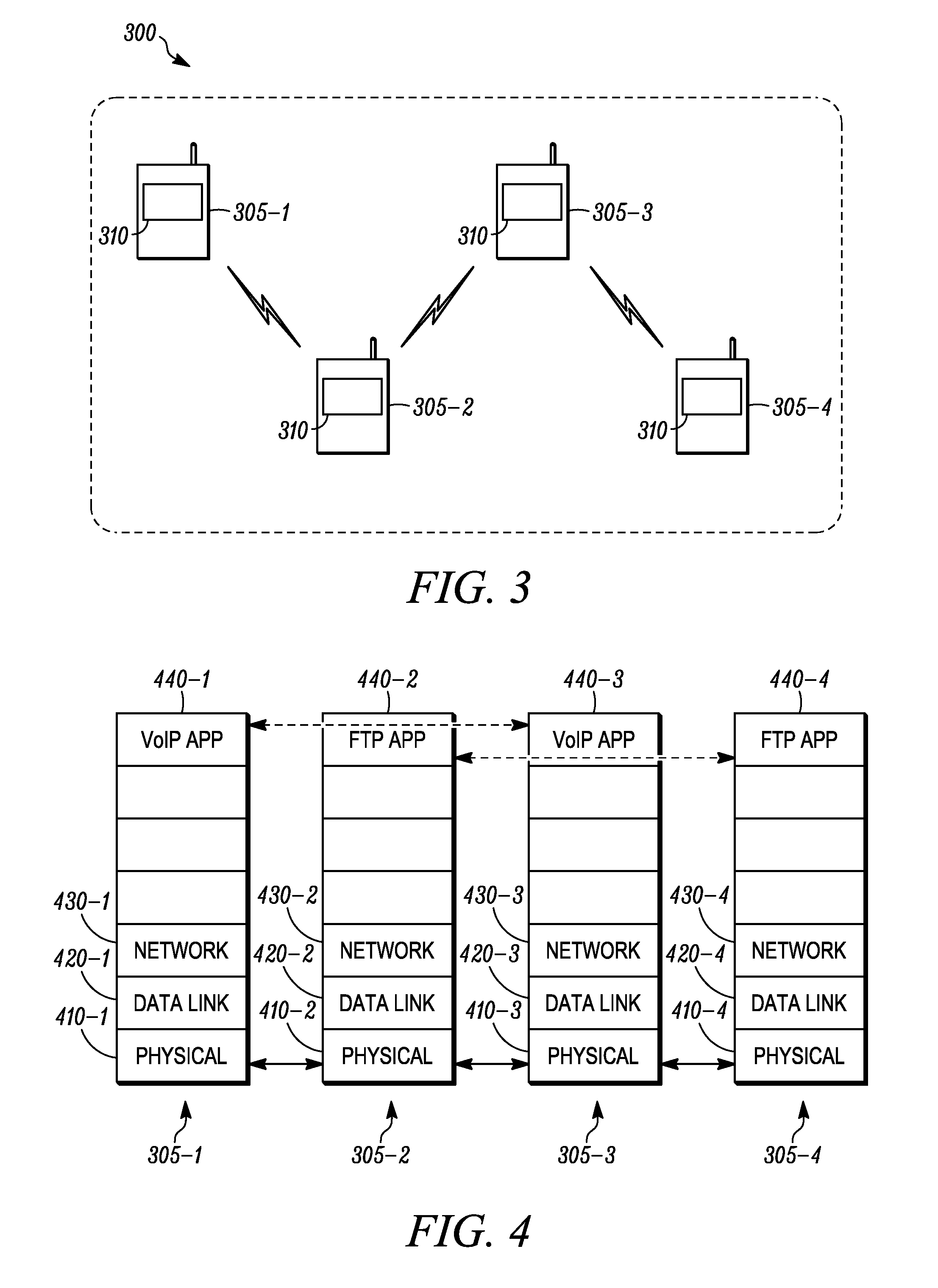 System and method for data transmission in an ad hoc communication network