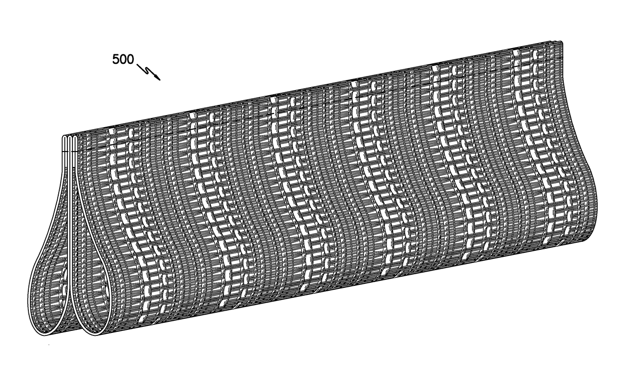 Partial float weave fabric