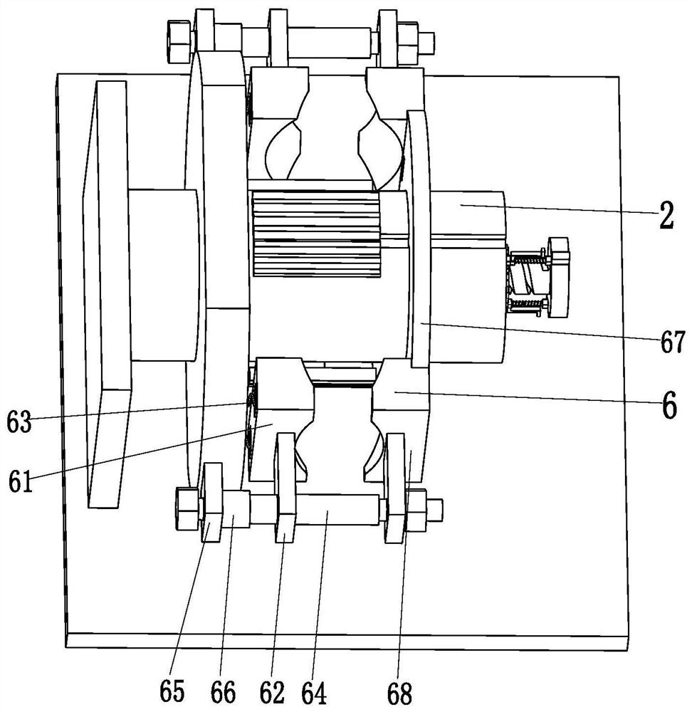 A ball valve ball arc incision processing equipment