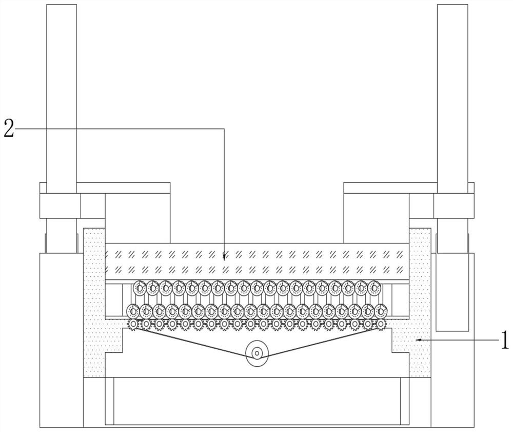 Paint removing equipment for enameled wire production