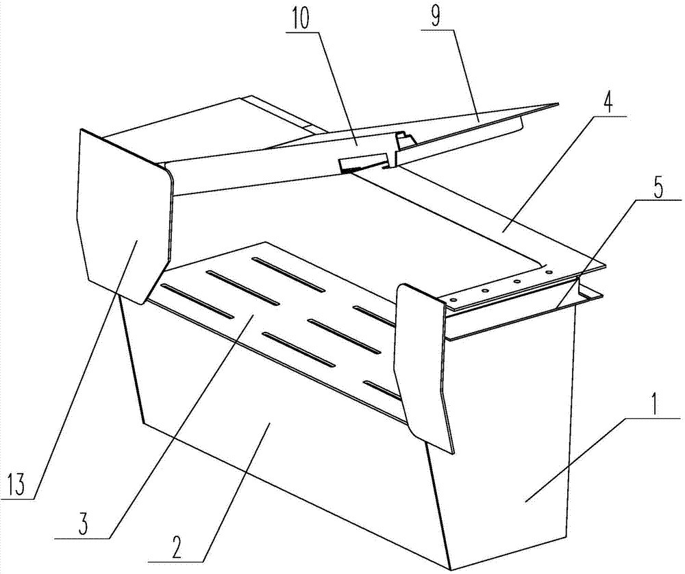 Sand wind preventing pedal of railway vehicle