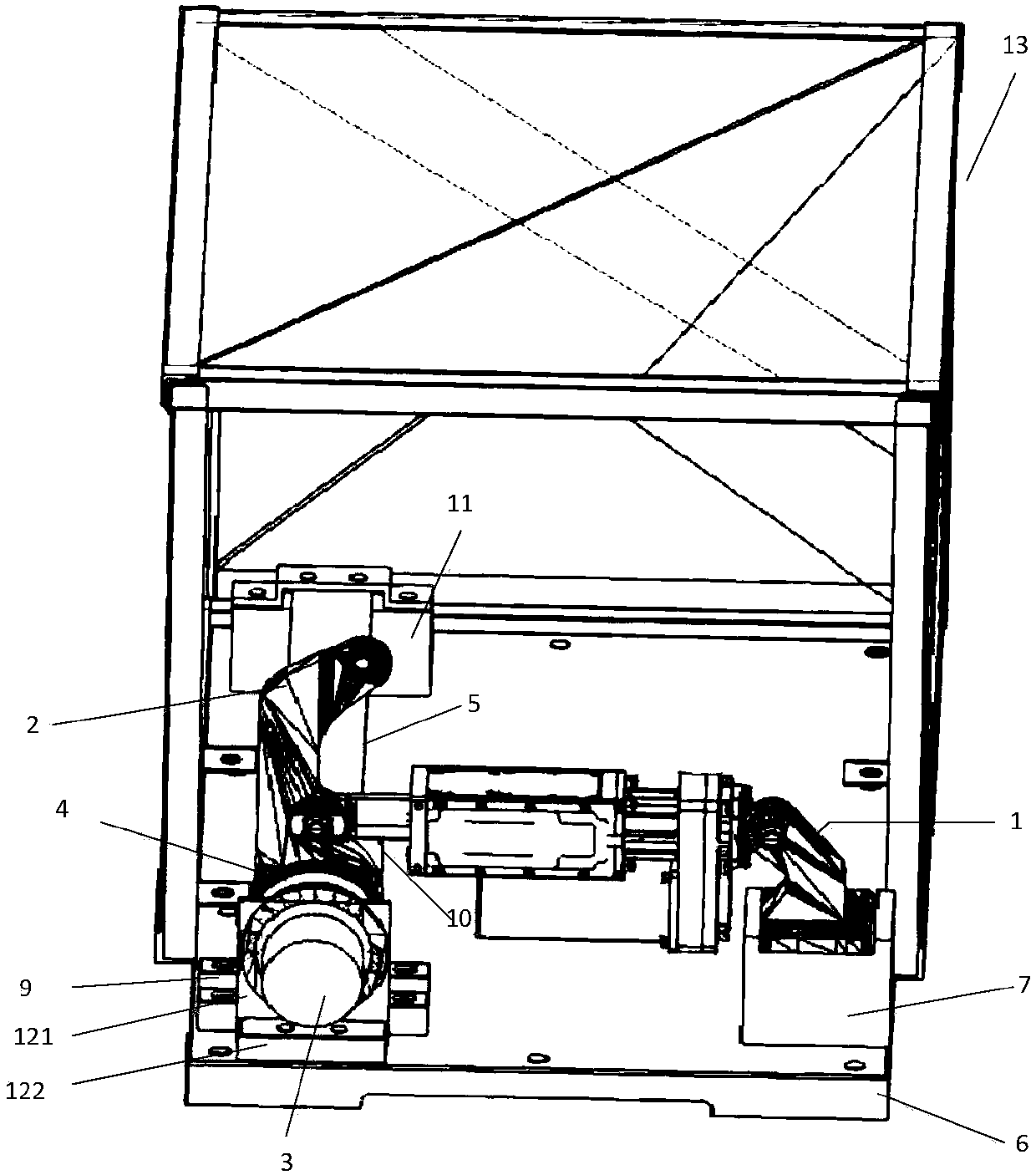 A servo loading demonstration system