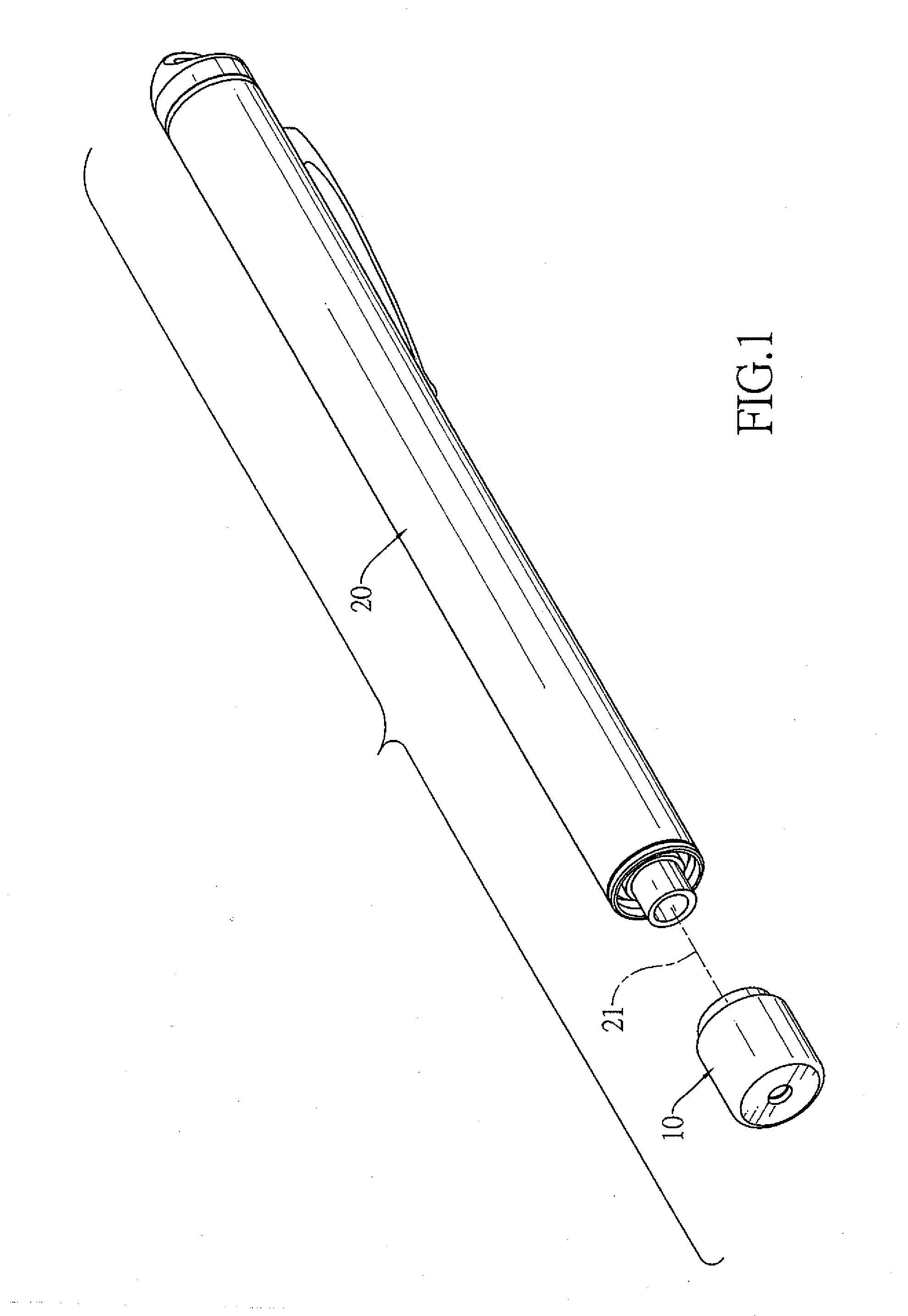 Projecting Head for a Laser Pointer for Presenting Different Projected Patterns