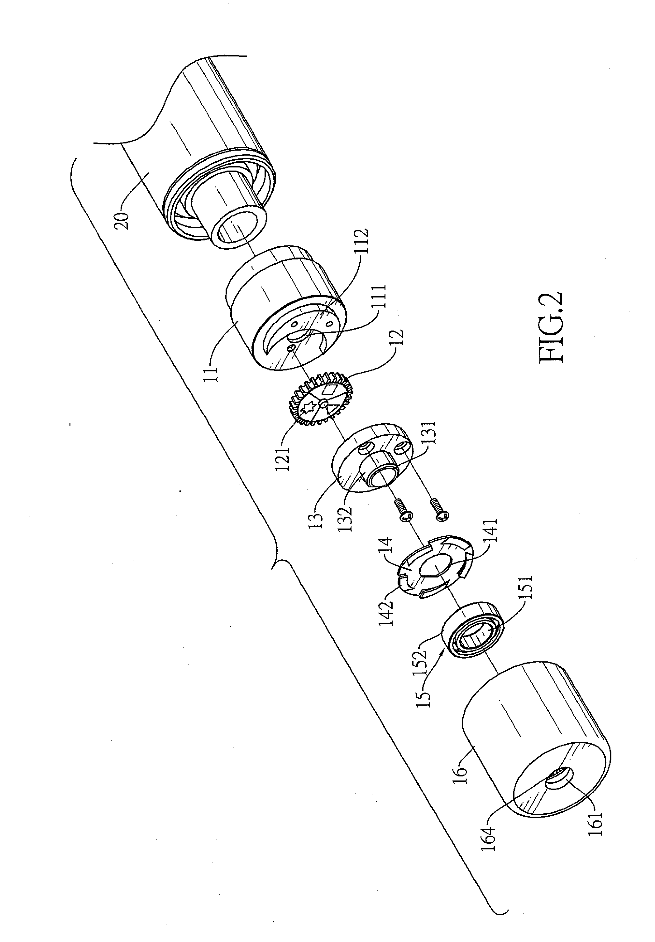 Projecting Head for a Laser Pointer for Presenting Different Projected Patterns