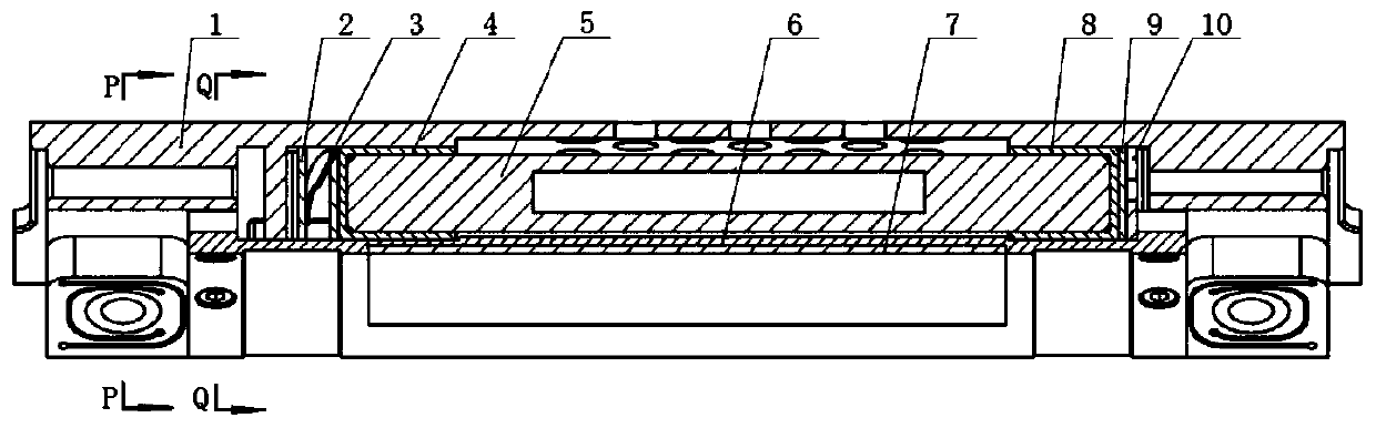 Multipolar transmitting transducer of while-drilling multi-pole acoustic imaging logging instrument and working method of multipolar transmitting transducer