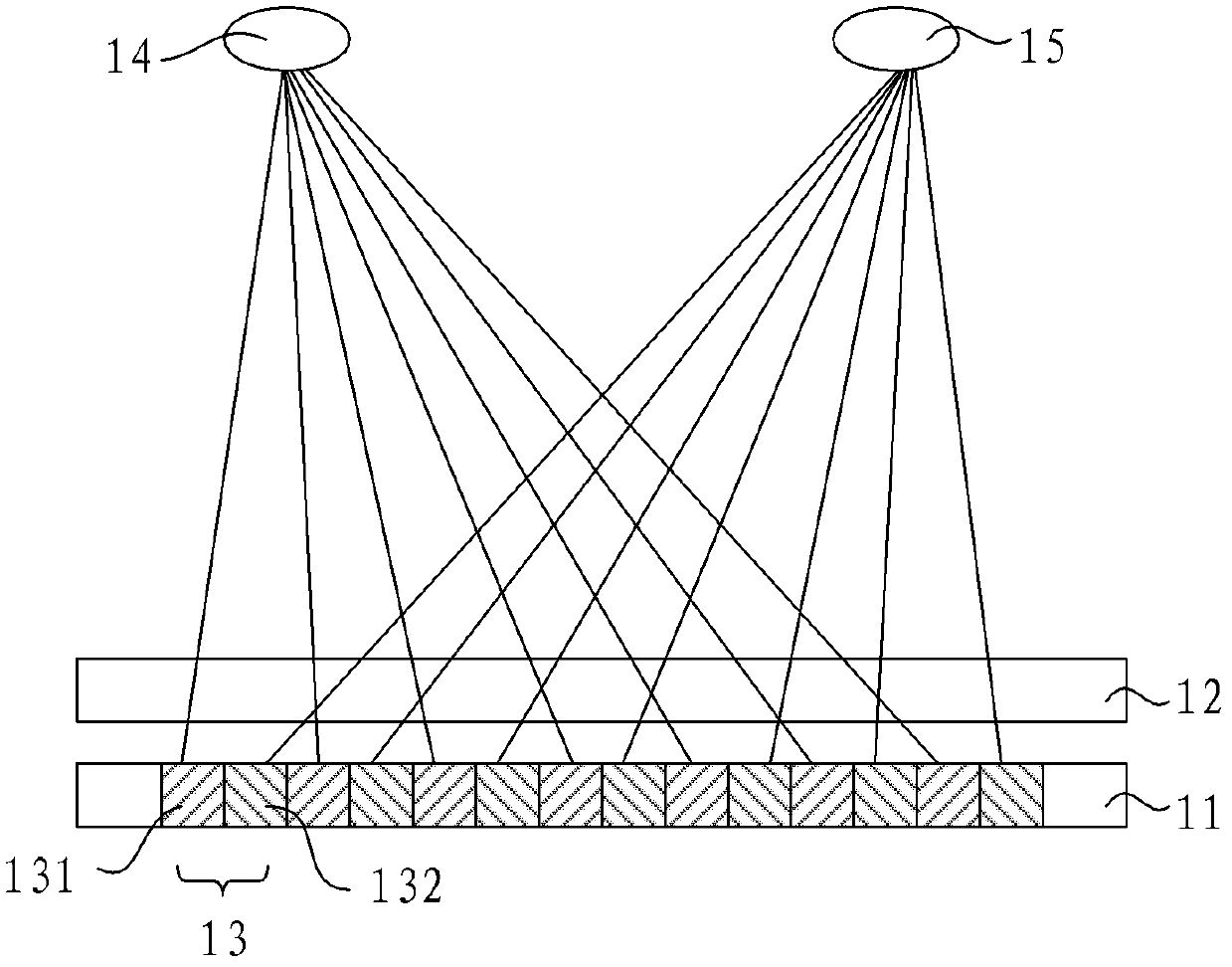 Touch method and touch equipment for naked eye three-dimensional touch display device