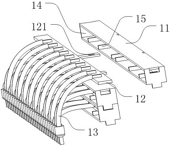 High-voltage DC bus box and high-voltage DC bus device