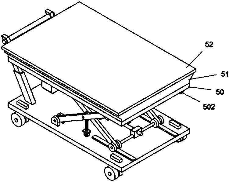 Turnover hospital bed for medical care