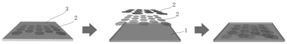 A strain detection sensor based on graphene film and its preparation method