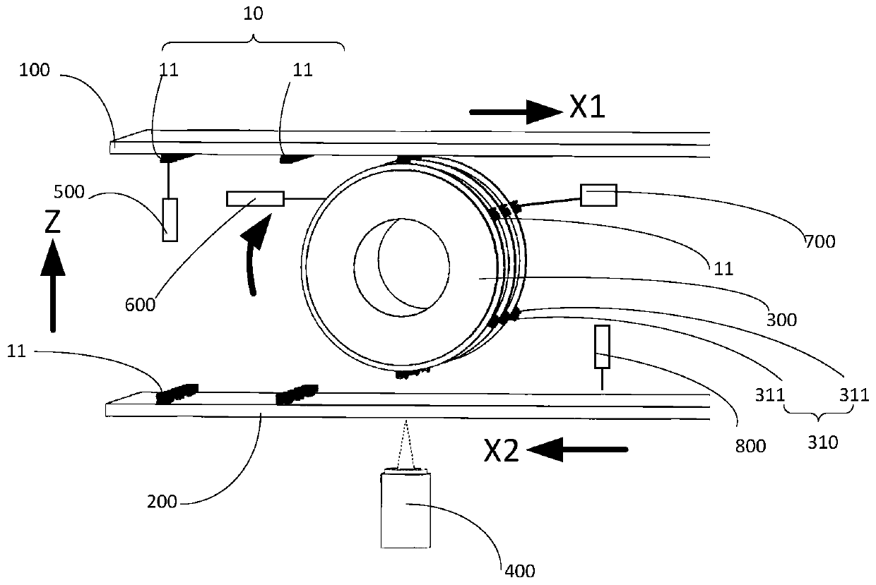 Mass transfer device and mass transfer method