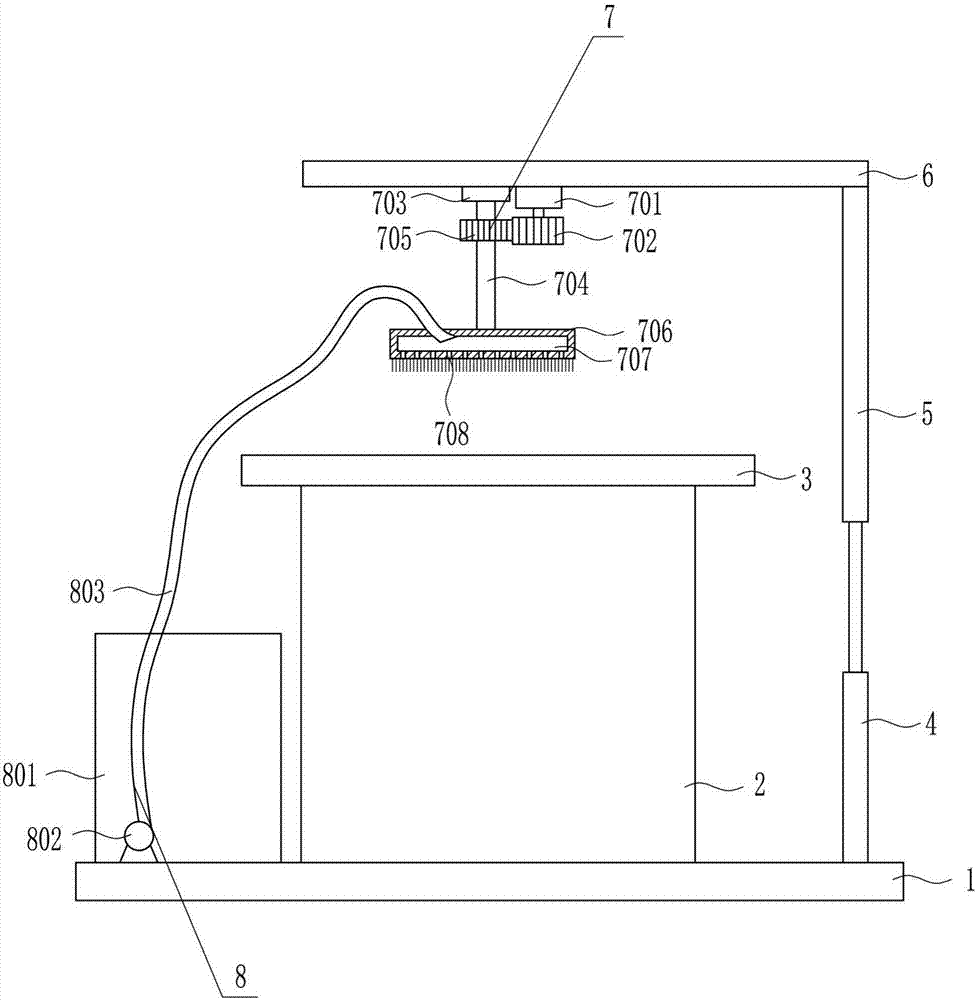 Glass cleaning device