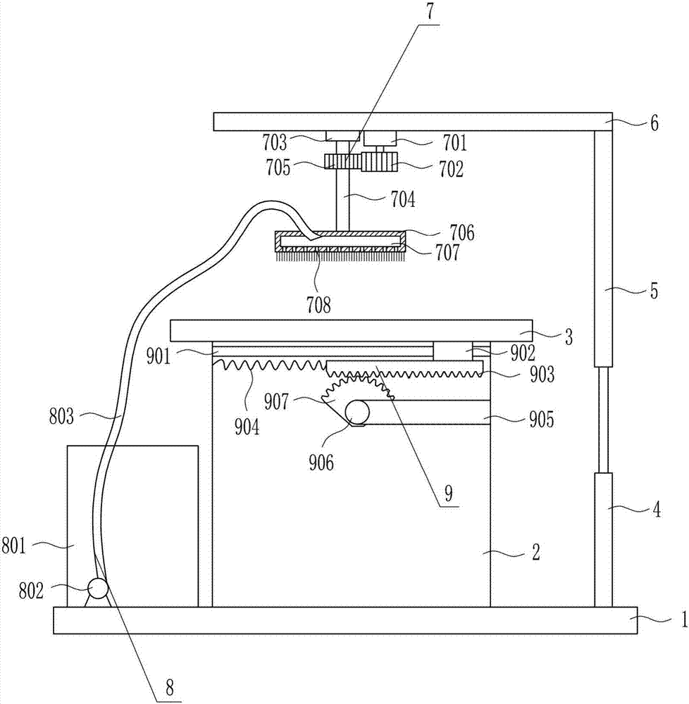 Glass cleaning device