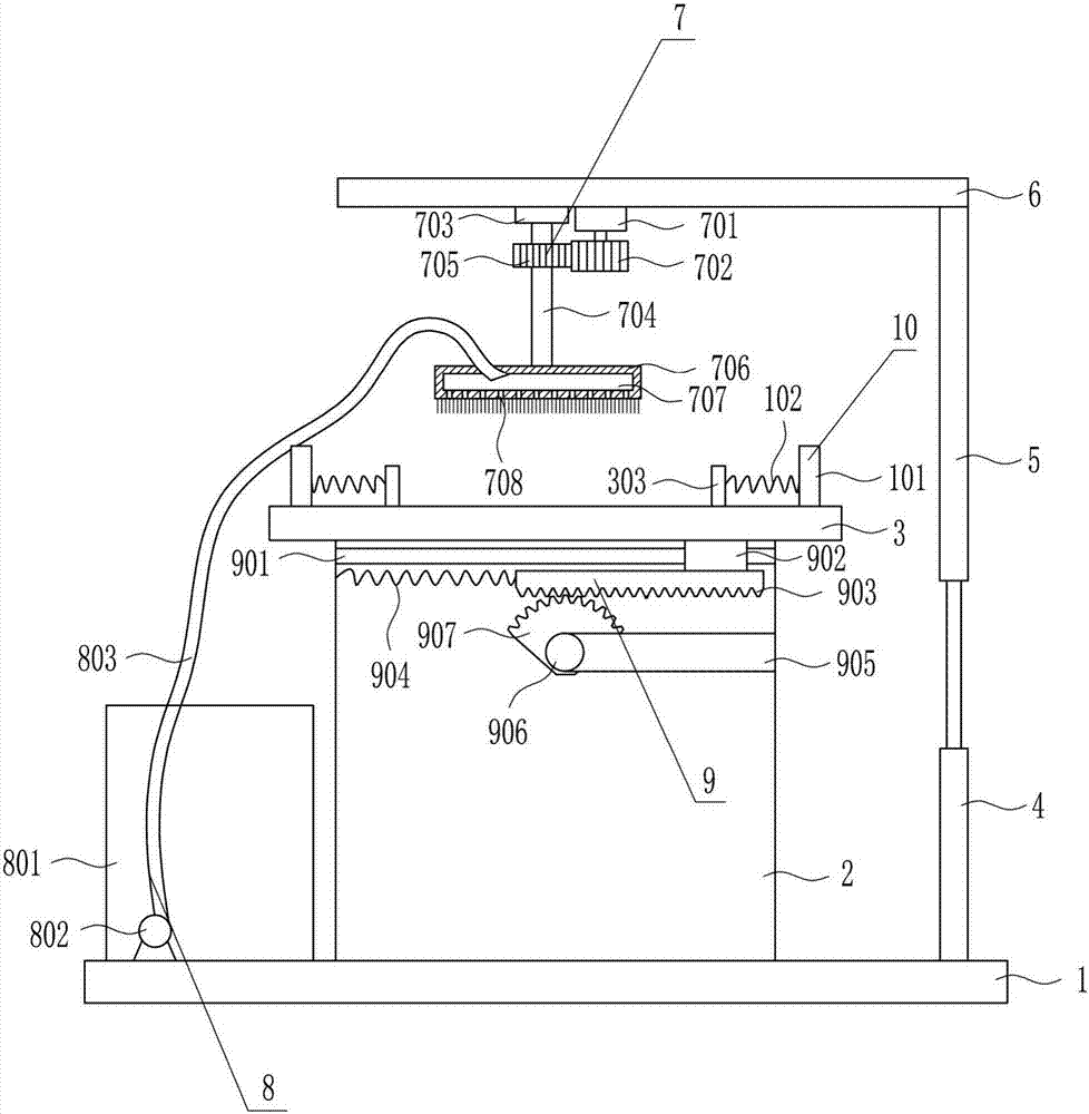 Glass cleaning device