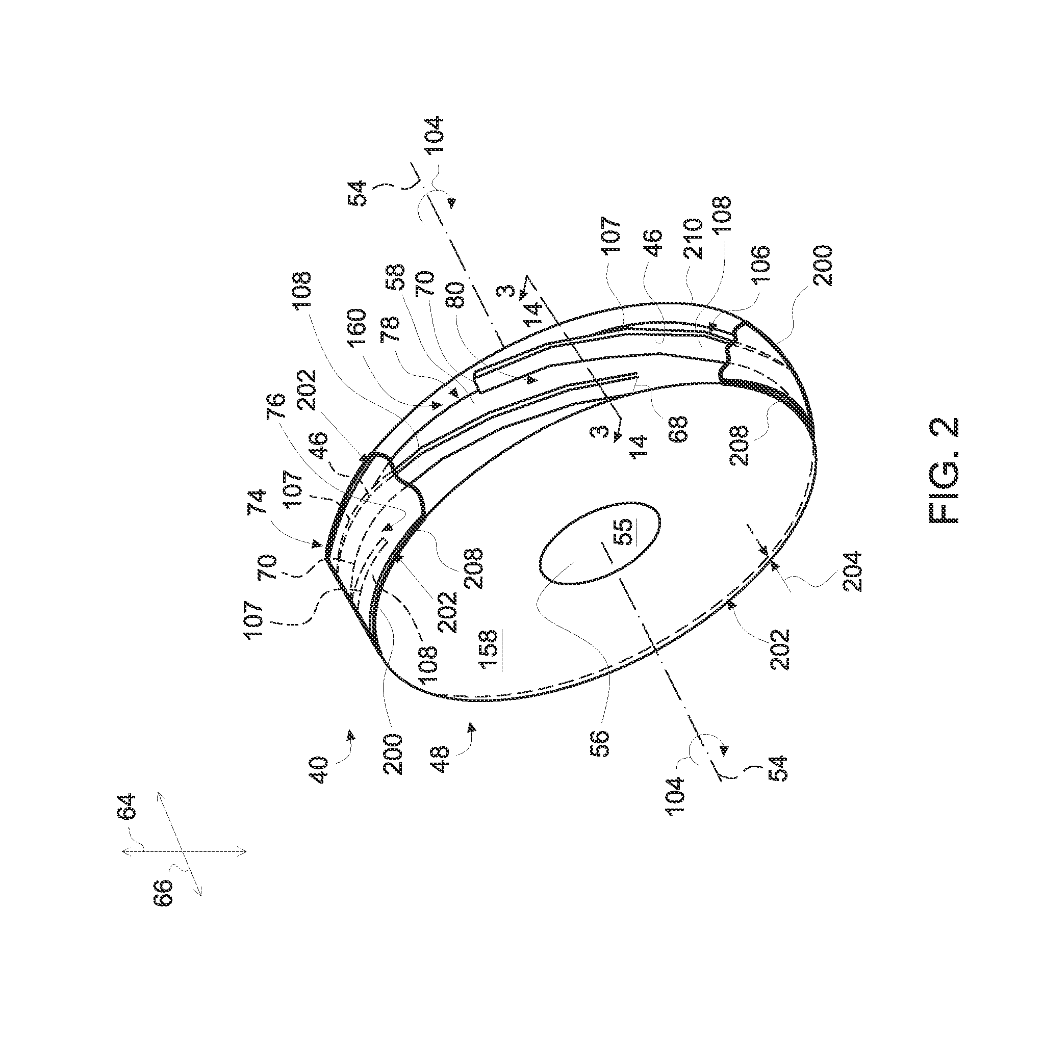 Supersonic compressor and method of assembling same