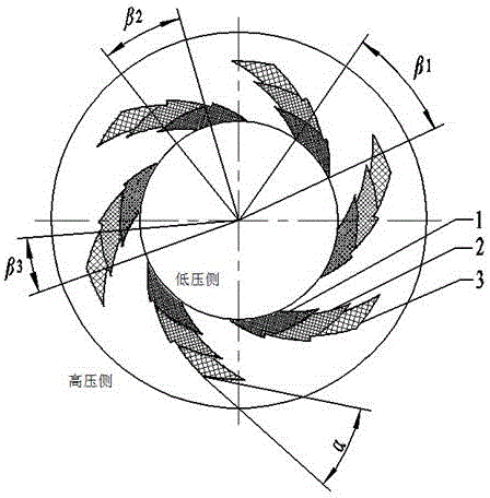 Upstream pumping machinery sealing ring with multiple stages of helical grooves