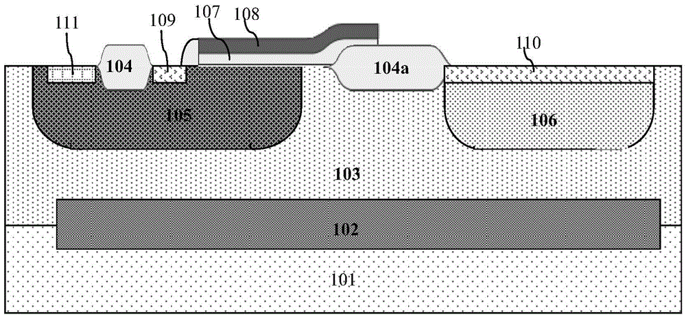 PLDMOS for ESD protection