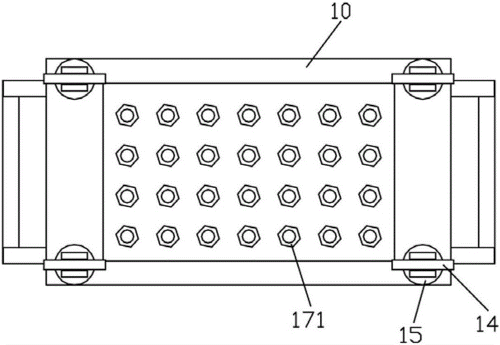 Breakage-proof transporting trolley for exterior wall tile