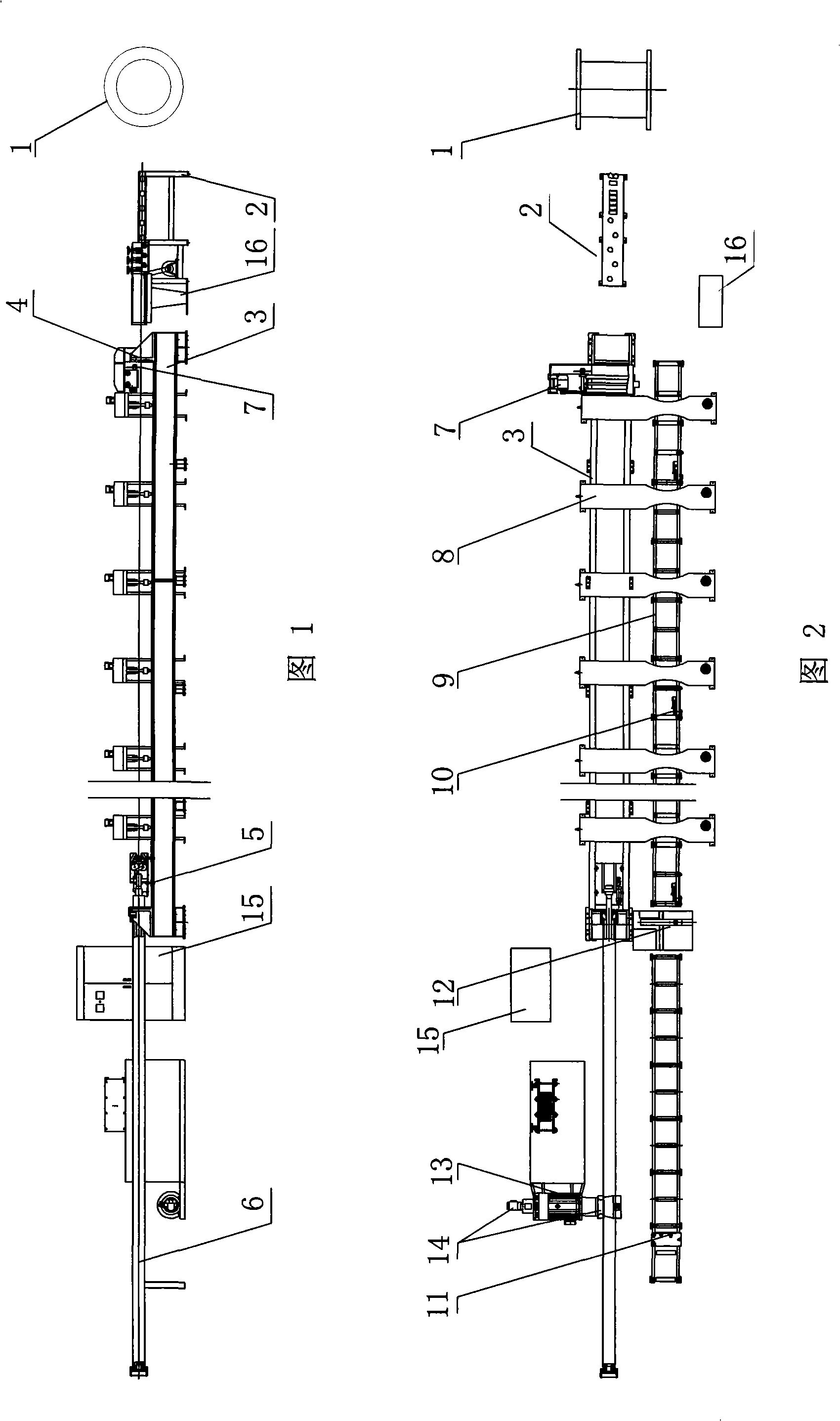 Improved automatic drawing machine