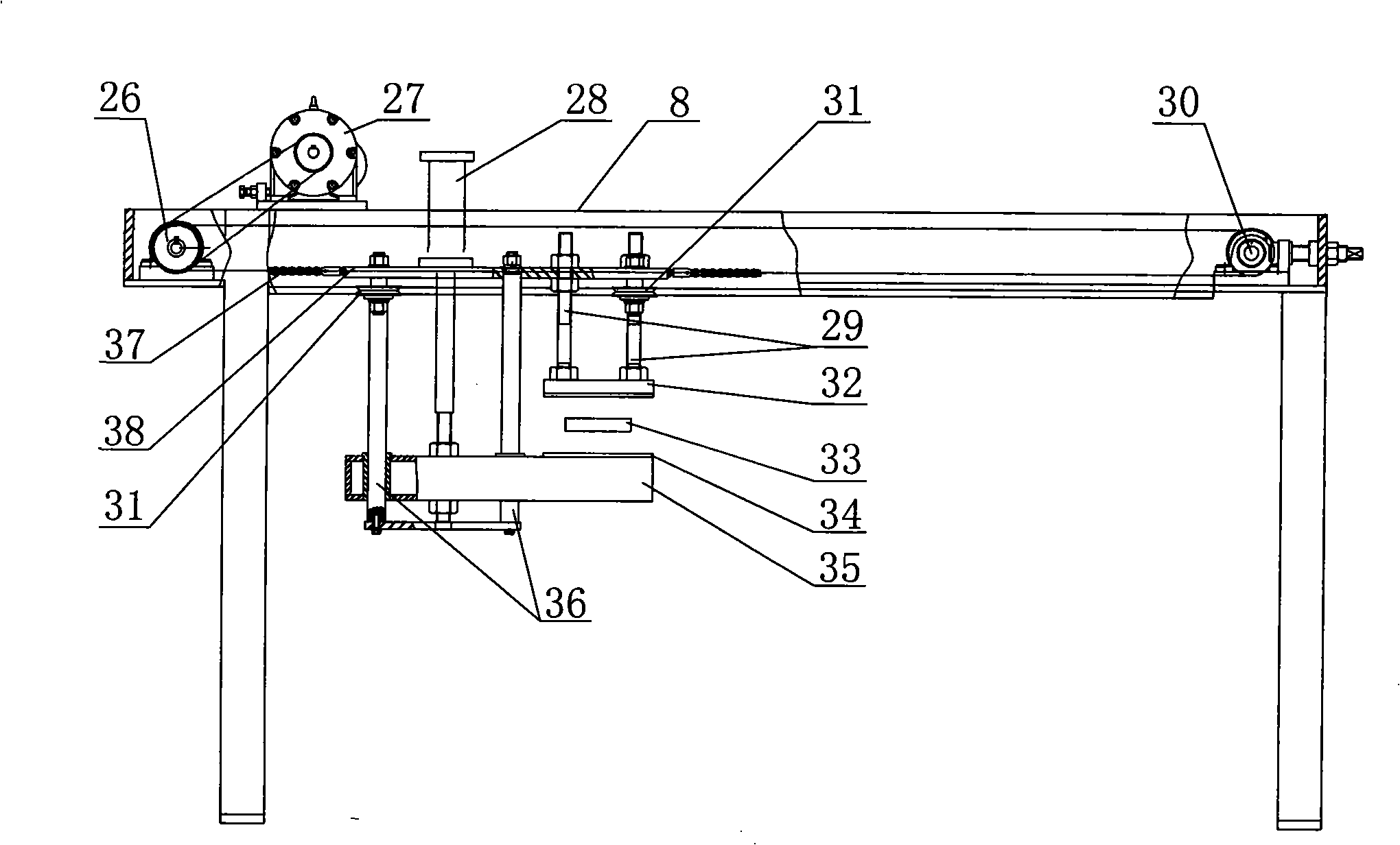 Improved automatic drawing machine