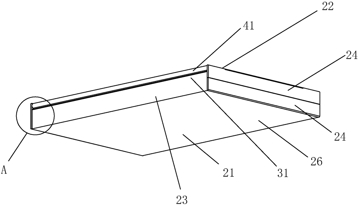 Manufacturing method and structure of non-welded color steel door plate