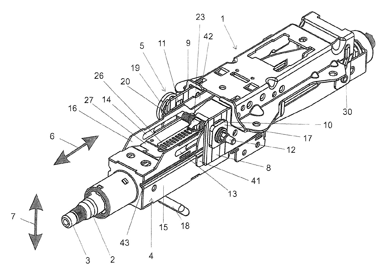 Steering column for a motor vehicle