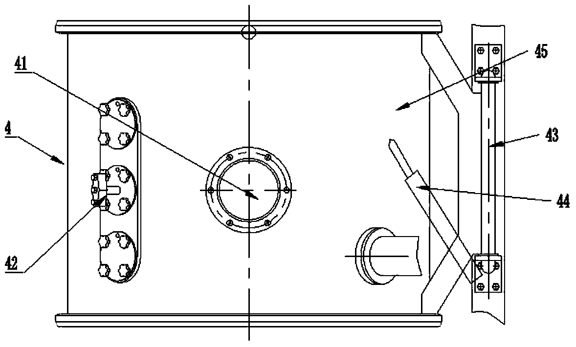 Airtight dust-proof granulation, drying and granule arranging integrated pharmaceutical device