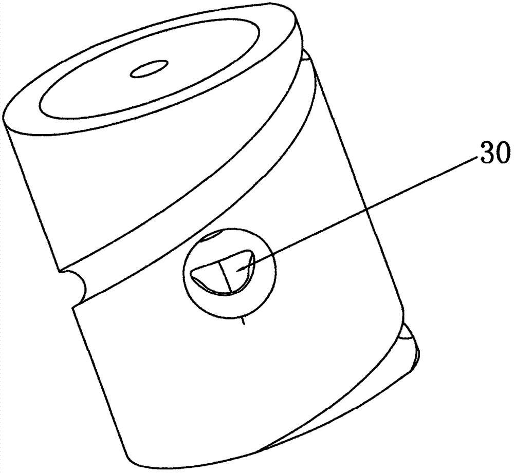 Bed core provided with pull rope and compression springs