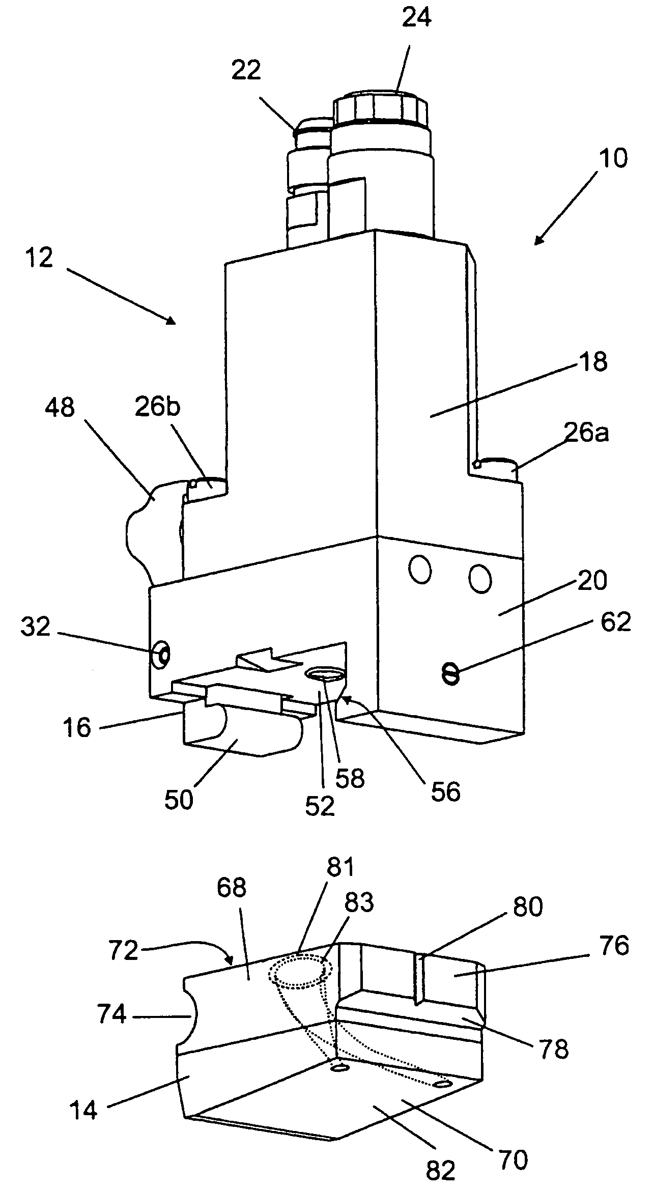 Apparatus for applying fluid to a substrate