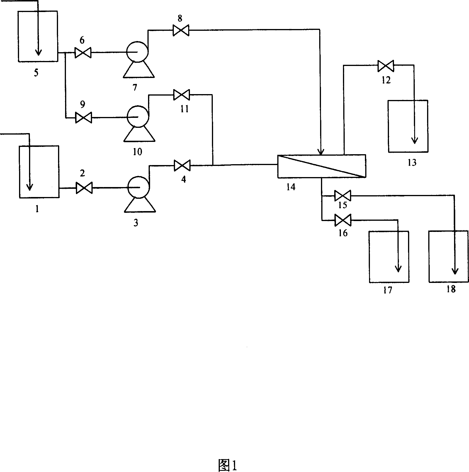 Cleaning method for membrane filter device