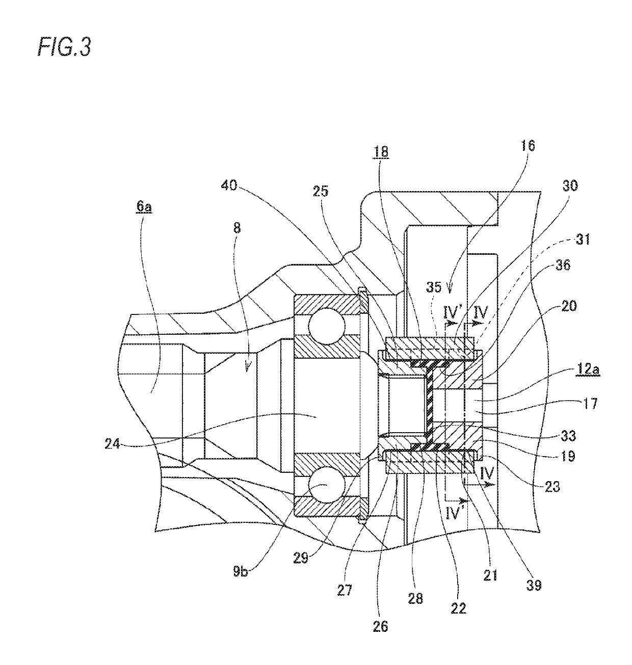 Torque transmission joint and electric power steering device