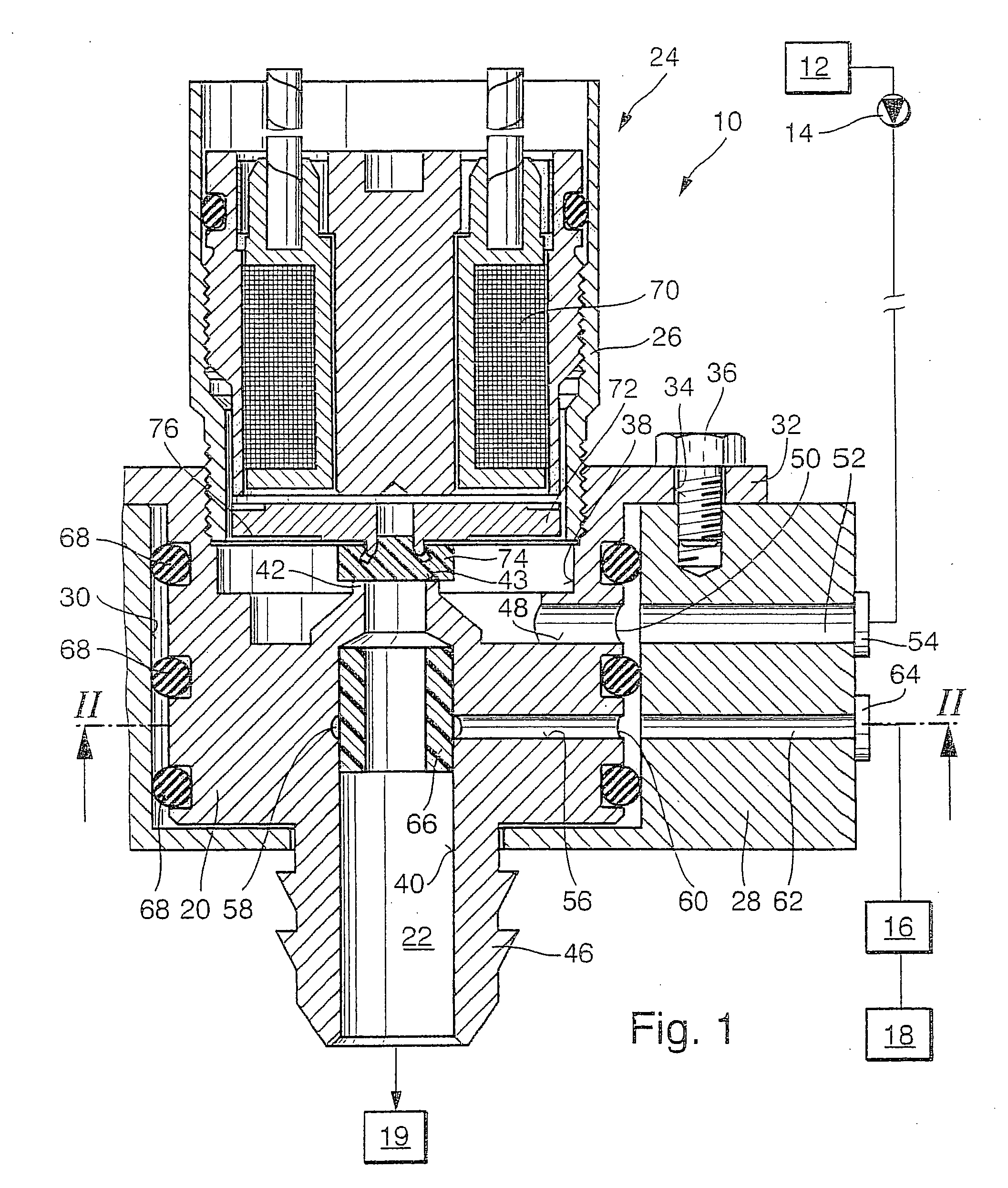 Device for generating a mixture of reducing agent and air