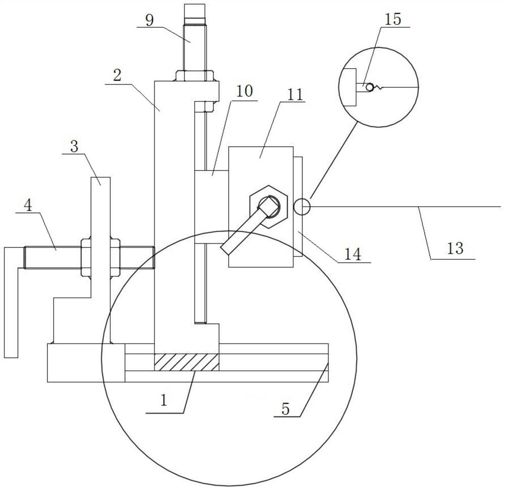 Method for measuring movable pulley positioning precision in ship lifting system