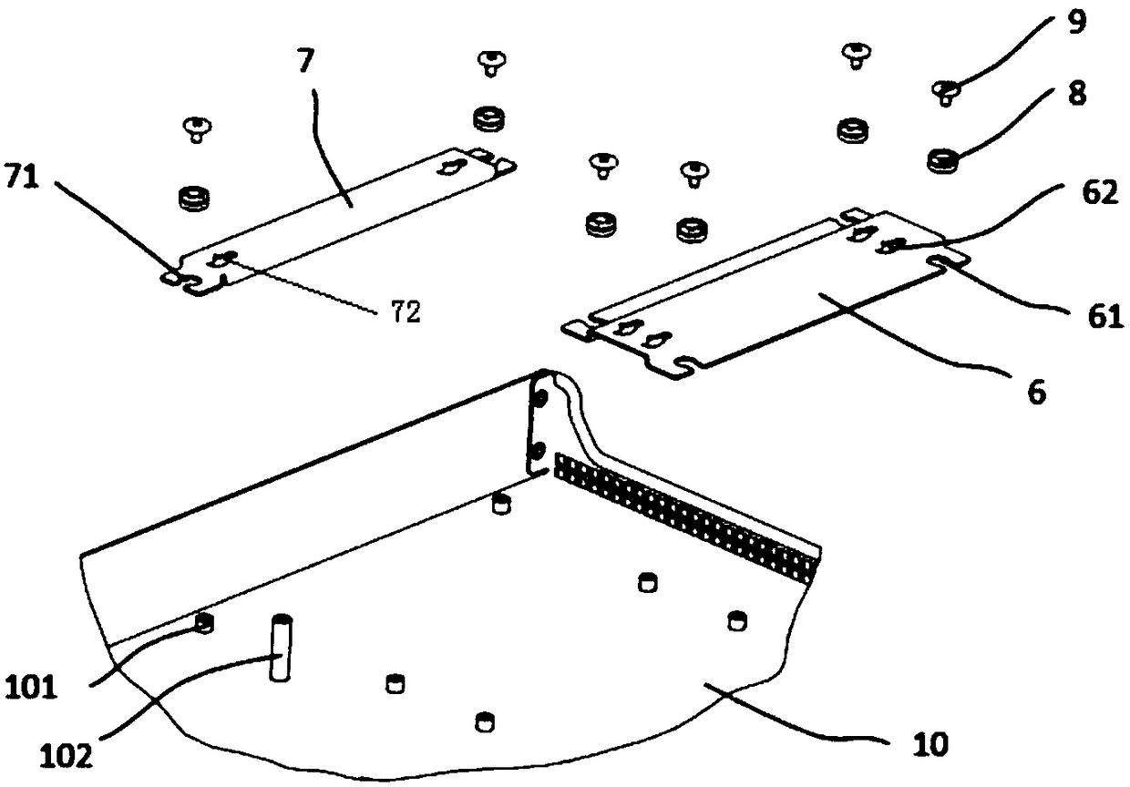 Tool-free hard disk bracket and installation method thereof