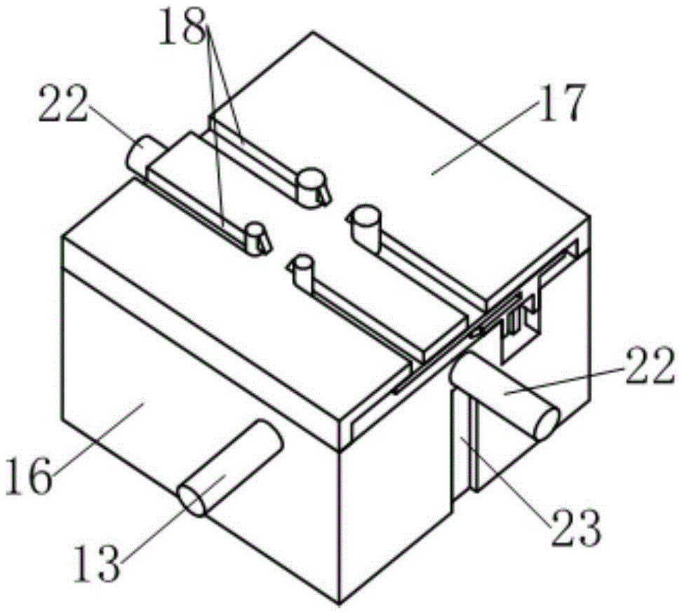 Pasting device for fiber bragg grating sensor paster