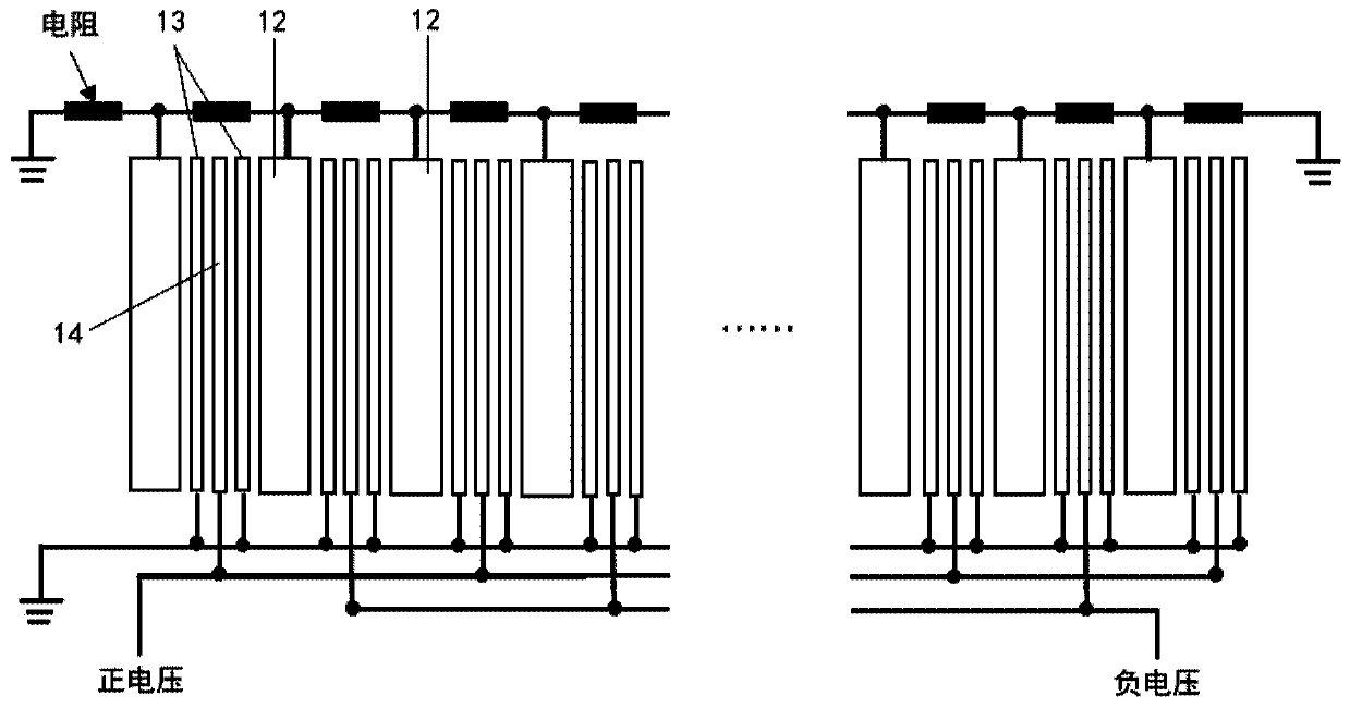 Beam adaptive correction device and correction electrode plate