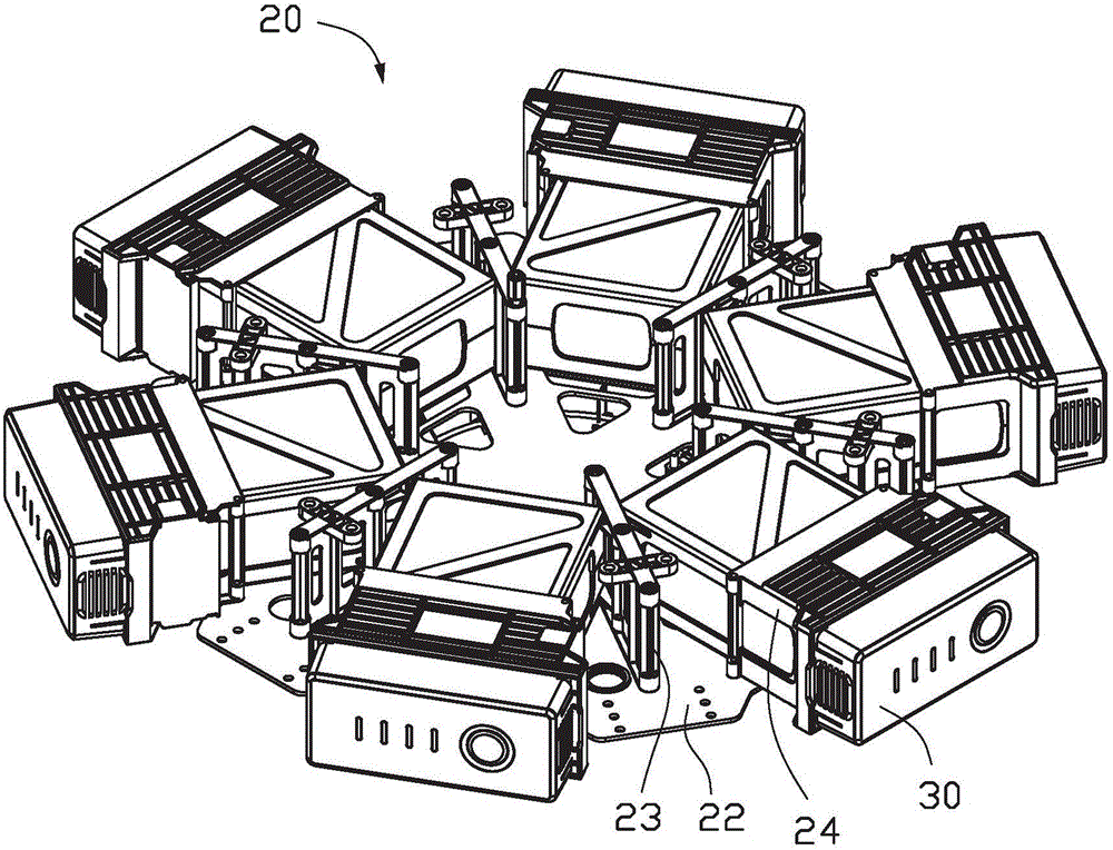 Battery accommodating device, unmanned aerial vehicle and electronic device