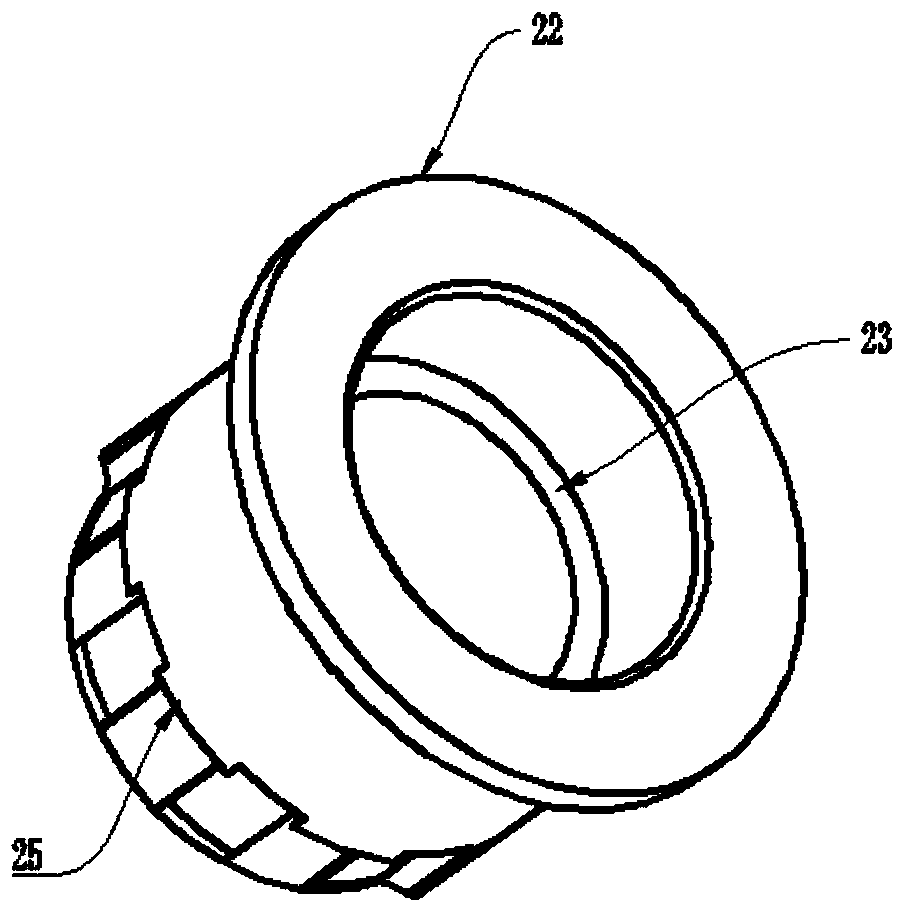 Plastic packaging stator module