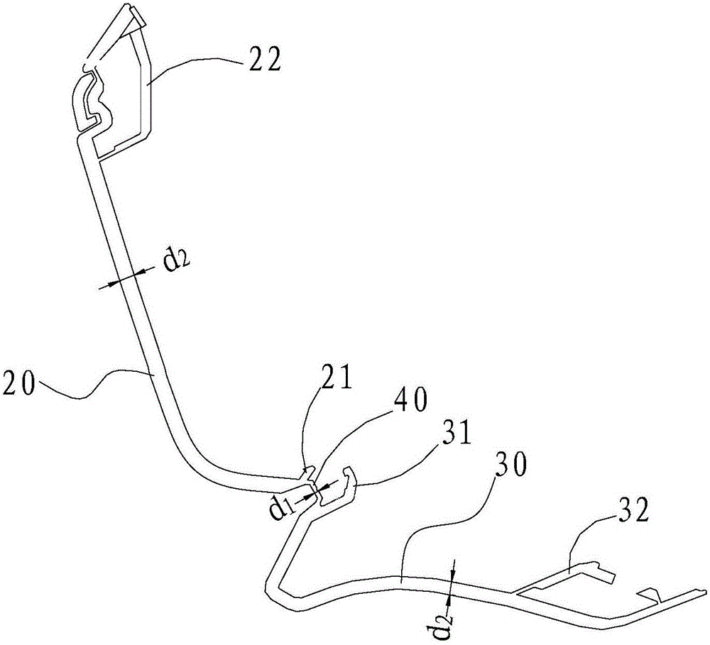 Car door side skirt mounting structure