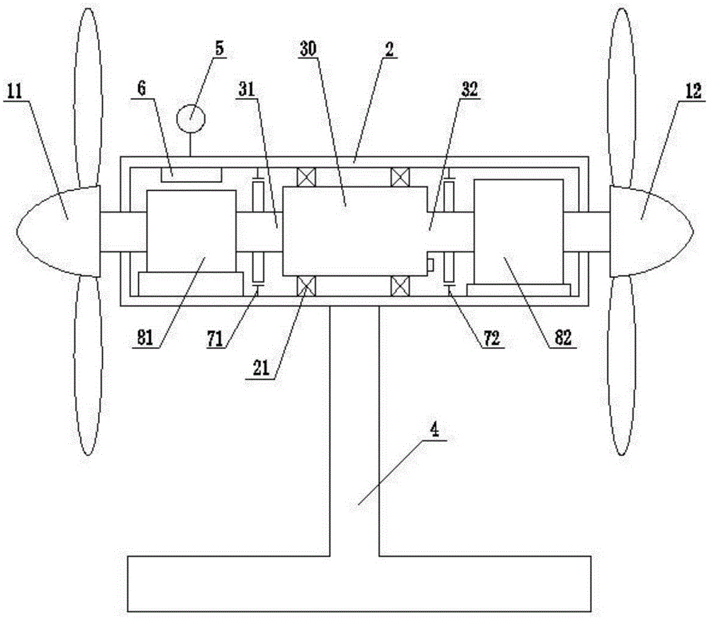 A control method for a tidal current energy generating device