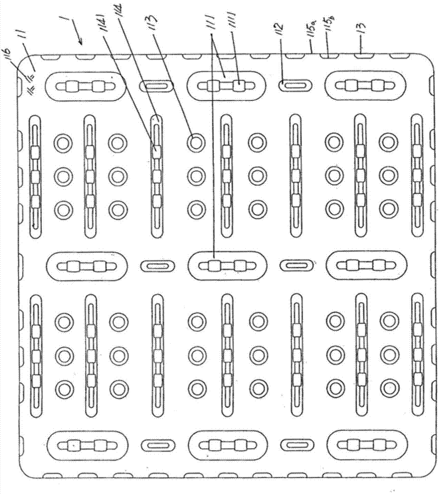 Pallet with improved structure