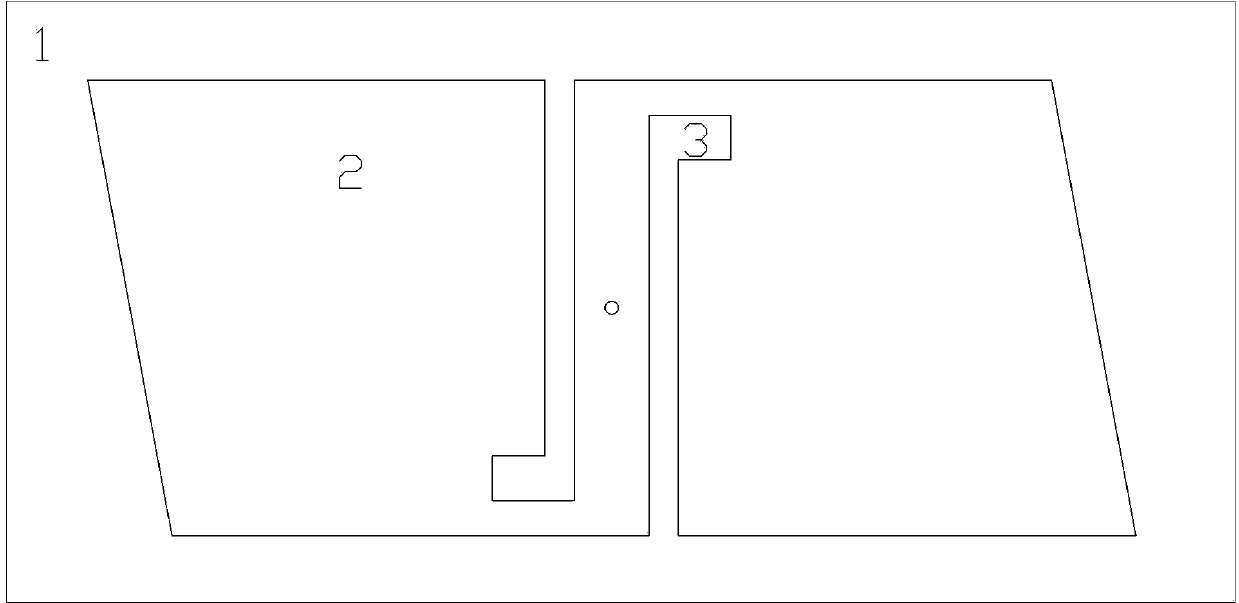 Broadband bidirectional microstrip antenna